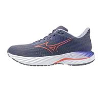 Mizuno Wave Inspire 21 Women's Running Shoes, Blue Granite/Striking Coral/Iris Bloom - 8 UK