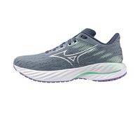 Mizuno Wave Inspire 21 Stability Running Shoe Women - Grey, White, Size 5.5