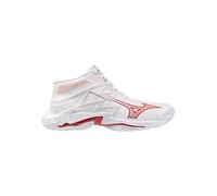 Mizuno Wave Lightning Elite MD White/Red Women's Shoes 2026, White/Red, 6.5 UK