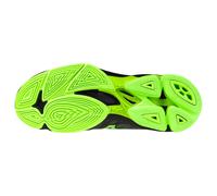 Mizuno Wave Lightning Pro Black/Glowing Apple Men's Indoor Footwear EUR 45