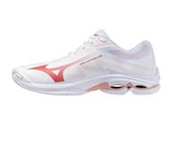 Mizuno Wave Lightning Pro White/Red Women's Shoes 2026, White/Red, 7 UK