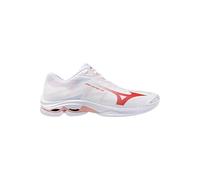 Mizuno Wave Lightning Pro White/Red Women's Shoes 2026, White/Red, 8.5 UK