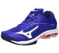 Mizuno WAVE LIGHTNING Z6, Unisex Basketball, Reflexbluec/Wht/Diva Pink, 11.5 UK (46.5 EU)