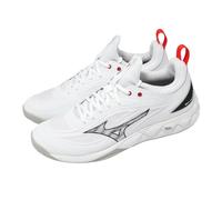 Mizuno Wave Luminous 3 White Black Red Men Volleyball Shoes Sneakers V1GA2420-59