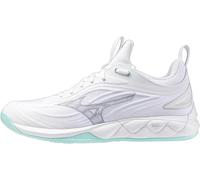 Mizuno Wave Luminous 3 Womens Court Shoes White Netball Sports Training Trainers