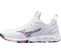 Mizuno Wave Luminous 3 Womens Court Shoes White Netball Sports Training Trainers
