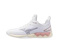 Mizuno Wave Luminous WOS V1GC2420 Women's Indoor Shoes, White coral, 8 UK