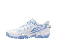 Mizuno Wave Lynx 2 Junior Hockey Shoes | UK J2 in White/Celeste