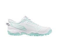 Mizuno Wave Lynx 2 Junior Hockey Shoes White/Blue Tint 25/26 - UK 2 - ONE Sports Warehouse White