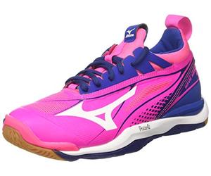 Mizuno Wave Mirage W, Women’s Gymnastics, Rosa (Pink Glo/White/True Blue), 6.5 UK (40 EU)