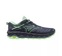 Mizuno Wave Mujin 10 Womens Trail Running Shoes Blue Offroad Cushioned Run