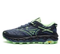 Mizuno Wave Mujin 10 Vibram Mens Trail Running Shoes - Navy - Size UK 9
