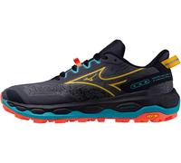 Mizuno - Wave Mujin 11 Odysseygray Citrus Fierycoral2 - 9 - Trail shoes