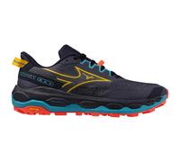 Mizuno - Wave Mujin 11 Odysseygray Citrus Fierycoral2 - 8 - Trail shoes