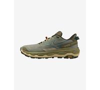 Mizuno - Men's trail running shoes - Wave Mujin 11 Sea Spray/Aventurine/Martini Olive for Men - Size 9,5 UK - Khaki Khaki 9.5 UK