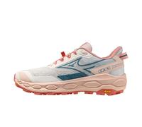 Mizuno Wave Mujin 11 Women's Trail Running Shoes | UK 5.5 in Snow White/Larkspur/Faded Rode
