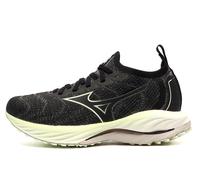 Mizuno Wave Neo Wind Womens Running Shoes | Running Trainers | Undyed Black / Luminous | UK Size 5