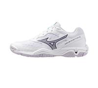 Mizuno Wave Phantom 3 Womens Court Shoes White Netball Sports Training Trainers
