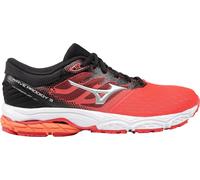Mizuno Wave Prodigy 3 Womens Running Shoes Red Cushioned Sports Comfort Trainers