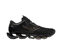 Mizuno Wave Prophecy 12, Men's Running Shoes, Black Ge Gold, 8 UK