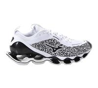 Mizuno Wave Prophecy 13.2 Neutral Running Shoes, Black and White, Infinity Wave Cushioning, Breathable Mesh Upper, white and black, 10 UK
