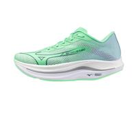Mizuno Wave Rebellion Flash 2 Running Shoes | UK 8 in Neo Mint/Vintage Indigo/Hint Of Mint