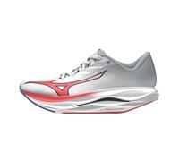 Mizuno Wave Rebellion Flash 3 Shoes Gray Red AW25, Size 45 - EUR