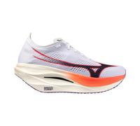 Mizuno Wave Rebellion Pro 3 Competition Running Shoe Men - White, Coral, Size 9