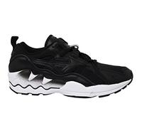 Mizuno Sport Style Wave Rider 1 Black/White Trainers - Mens - Size UK 5