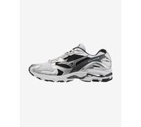 Mizuno - Lifestyle shoes - S.L.Wave Rider 10 White/Silver/Black for Men in Nylon - Size 8,5 UK White 8.5 UK