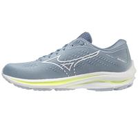 Mizuno Wave Rider 25, Running Shoes Women, Heather White Neolime, 4 UK
