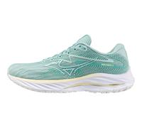 Mizuno Wave Rider 27 Neutral Running Shoe Women - Mint, White, Size 7.5