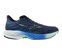 Mizuno Wave Rider 28 Men's Running Shoes, Vintage Indigo/Neo Mint/Frontier Blue