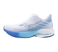 Mizuno Wave Rider 28 Womens Running Shoes White Cushioned Sports Run Trainers