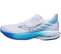 Mizuno Wave Rider 28 - Running shoes - Women's White / Mugen Blue / River Blue 42.5