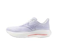 Mizuno Wave Rider 29 Women's Running Shoes | UK 4 in White/Icelandic Blue/Striking
