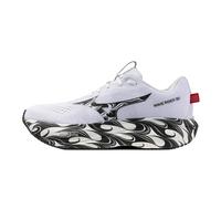 Mizuno Wave Rider 30 Disclosure Men's Running Shoes | UK 10 in White/Black/High Risk Red
