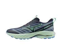 Mizuno Wave Rider GTX 2 Men's Running Shoes, Vintage Indigo/Neo Mint/Frontier