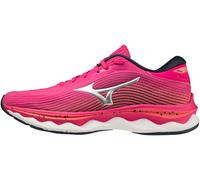 Mizuno Women's Wave Sky 5 (W) Running Shoes, Pink Peacock Silver Hotcoral, 7 UK