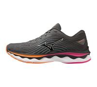 Mizuno Wave Sky 6 Road Running Shoe for Woman Black Pink Orange 7 UK