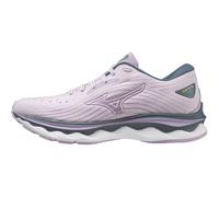 Mizuno Wave Sky 6 Womens Running Shoes Purple Cushioned Carbon Comfort Trainers