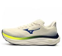 Mizuno Wave Sky 9 Men's Running Shoes Men's | Running Trainers | Snow White / Surf The Web / Lightning Yellow | UK Size 9.5