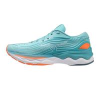 Mizuno Wave Skyrise 4 Womens Running Shoes Blue Cushioned Comfort Run Trainers