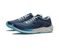 Mizuno Wave Skyrise 5 Neutral Running Shoe Women - Blue, Grey, Size 7.5
