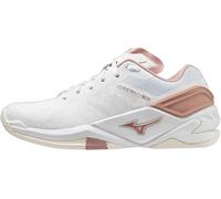 Mizuno Women's Wave Stealth Neo Handball Shoes, White Rose Snowwhite, 8.5 UK