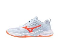 Mizuno Wave Stealth PRO Blue Finch/Lava Orange Women’s Indoor Footwear EUR 40,5