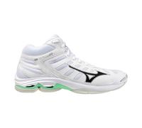 Mizuno Wave Voltage 2 Mid Unisex Adult Volleyball Shoes, White, 5 UK