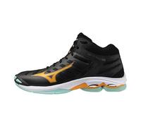 Mizuno Wave Voltage MID V1GA2465 Men's Volleyball Sports Shoes, black, 6 UK