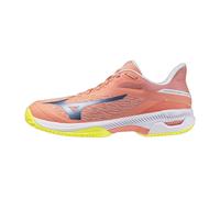 Mizuno Wave Exceed Court Padel shoes pink coral yellow women - 36.5