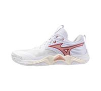 Mizuno Wave Momentum Elite W White/Rose Elegance/Lava Falls Women’s Indoor Footwear EUR 39